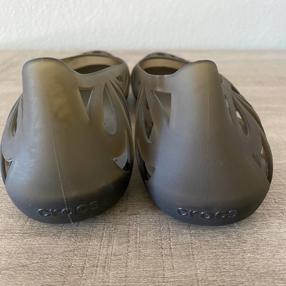 Crocs Adrina III Womens Slip On Round Closed Toe Cut Out Ballet Flats Shoes 11 - Picture 2 of 9